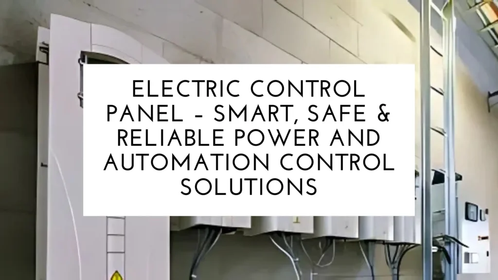 electric control panels