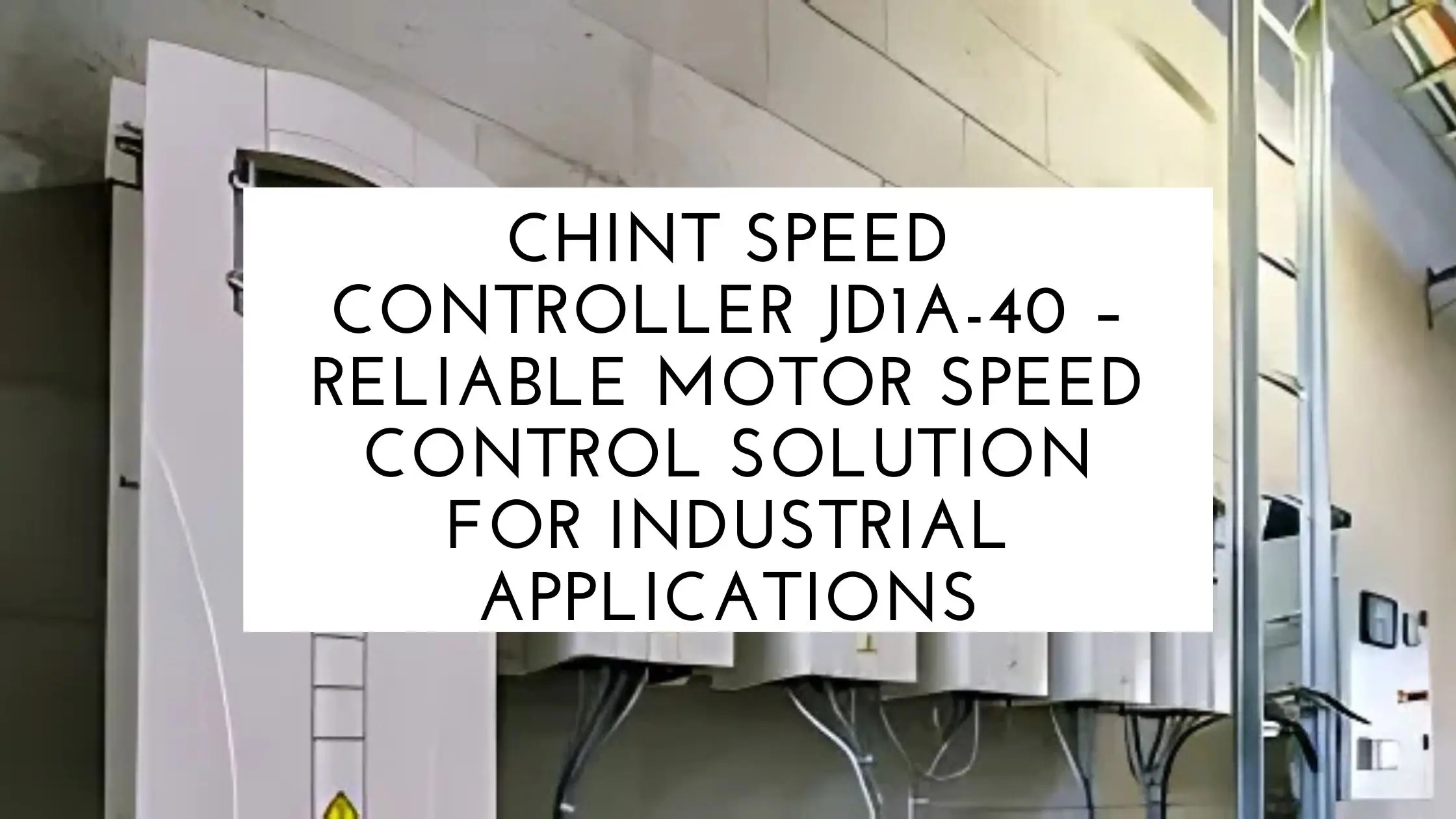 Speed Controller