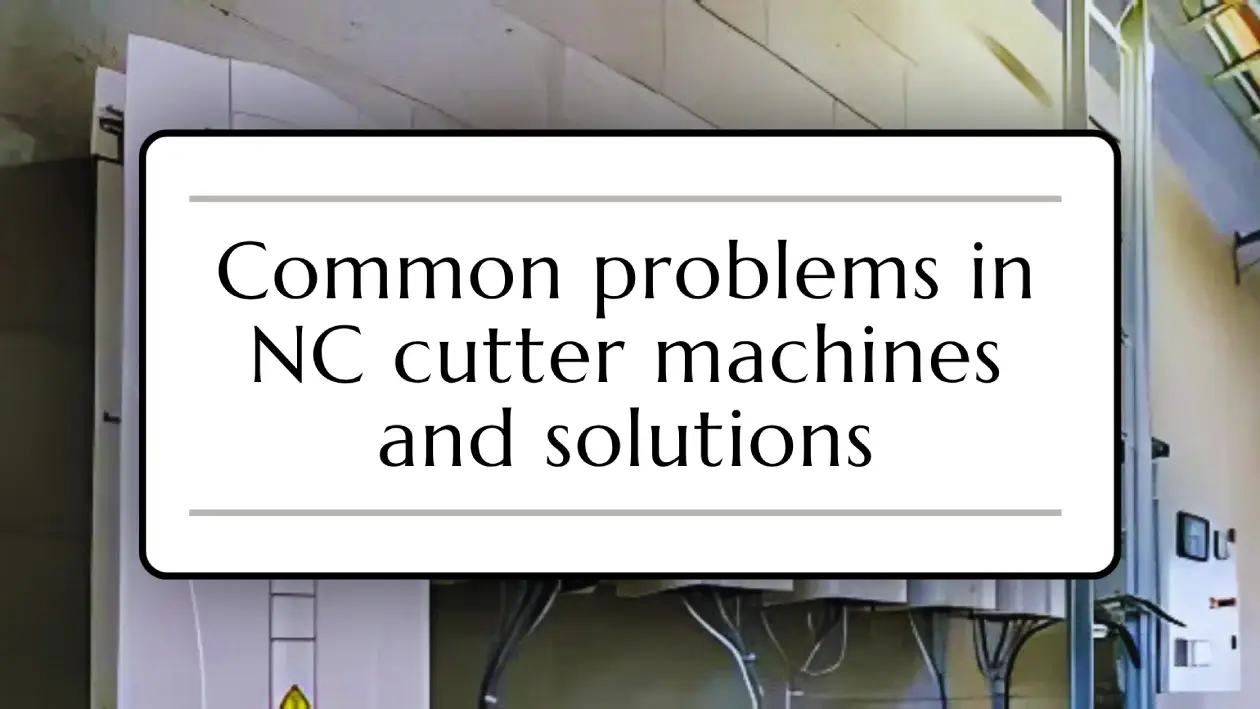 NC Cutter Machine Supplier