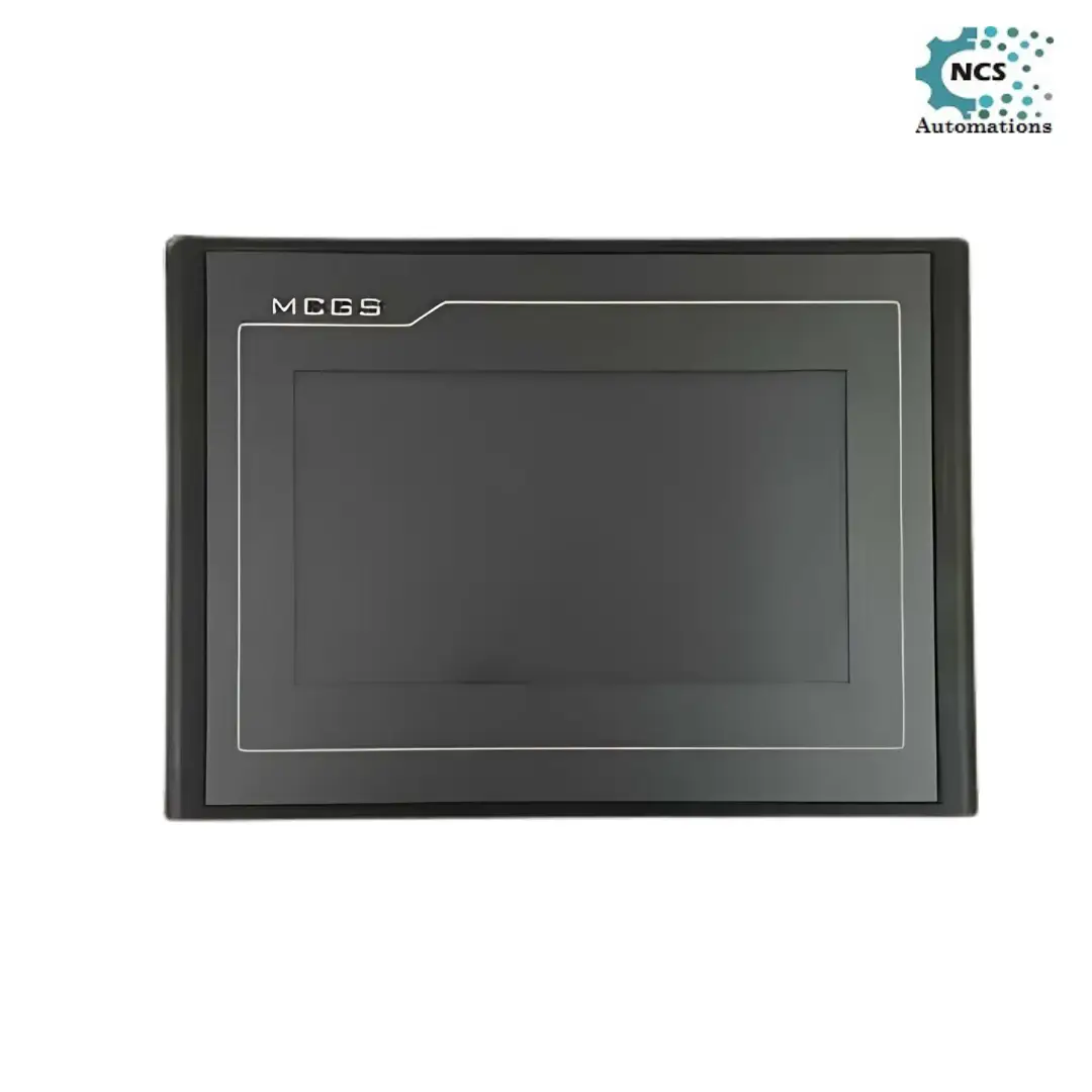 MCGS HMI touchscreen panel for industrial automation and real-time machine monitoring